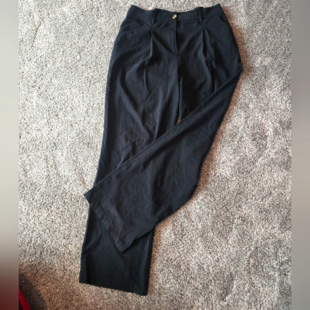 Wild Fable Black Dress Pants High-Waisted Wide Leg - Picture 1 of 7